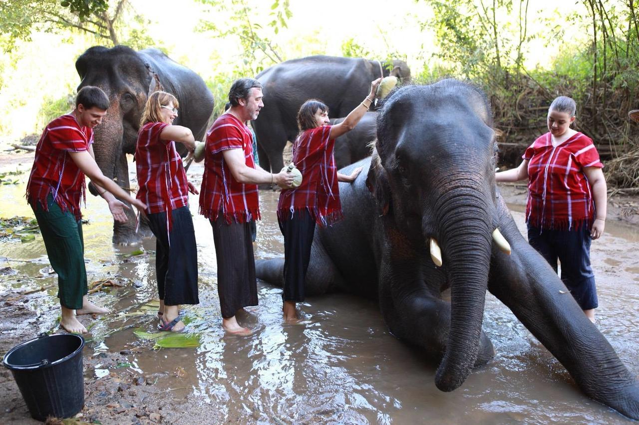 Karen Eco Lodge Ban Kat Экстерьер фото